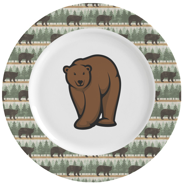 Custom Cabin Ceramic Dinner Plates (Set of 4)