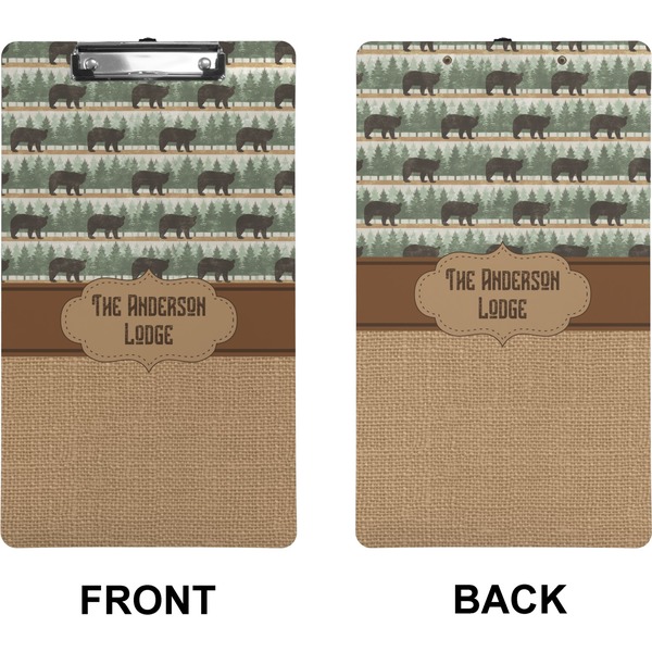 Cabin Clipboard (Legal) (Front + Back)