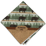 Cabin Cloth Dinner Napkin - Single w/ Name or Text