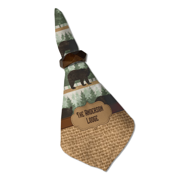 Cabin Cloth Napkins - Personalized Dinner (Folded in Ring) (MAIN)