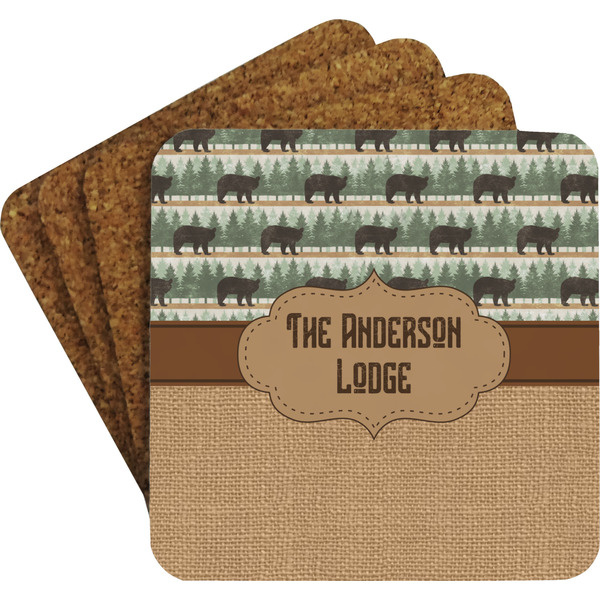 Cabin Coaster Set (Personalized)