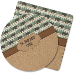 Cabin Rubber Backed Coaster (Personalized)