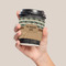 Cabin Coffee Cup Sleeve - LIFESTYLE