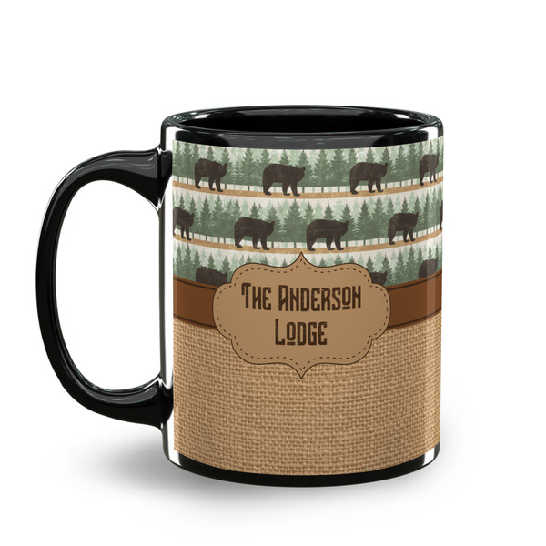 Cabin Coffee Mug - 11 oz - Black