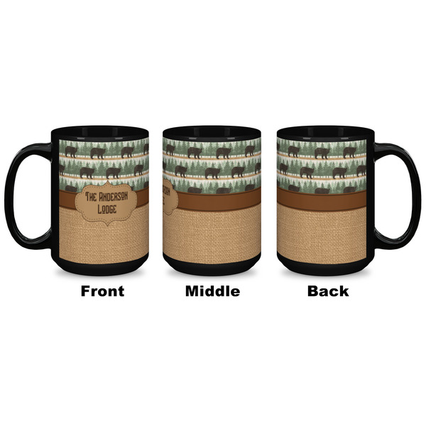 Cabin Coffee Mug - 15 oz - Black APPROVAL