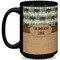 Cabin 15 Oz Coffee Mug - Black (Personalized)