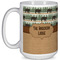Cabin 15 Oz Coffee Mug - White (Personalized)