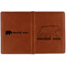 Cabin Cognac Leather Passport Holder Outside Double Sided - Apvl
