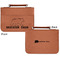 Cabin Cognac Leatherette Bible Covers - Small Double Sided Apvl