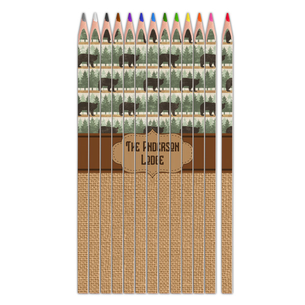 Custom Cabin Colored Pencils (Personalized)