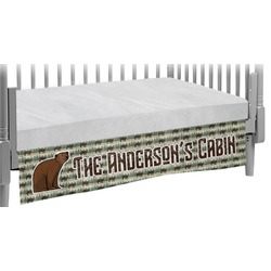 Cabin Crib Skirt (Personalized)