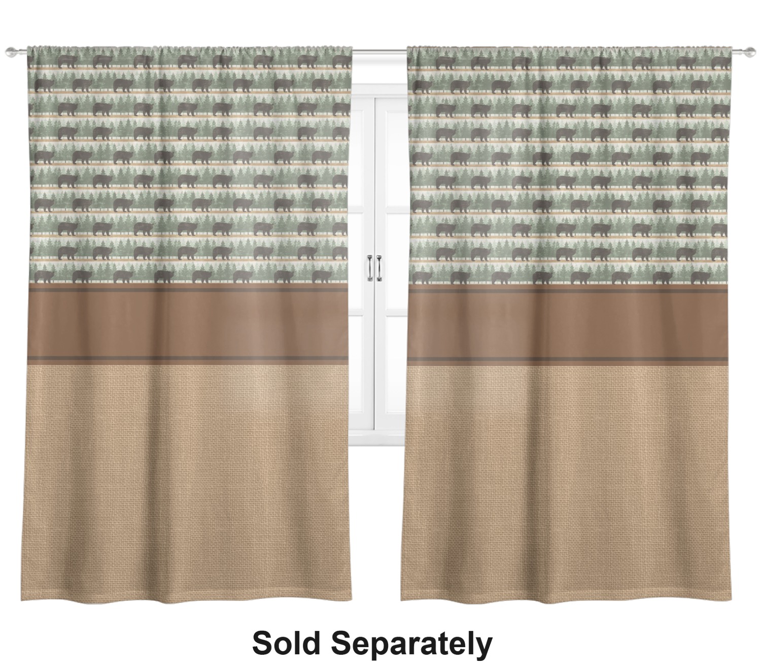 Custom Cabin Curtain Panel Custom Size YouCustomizeIt