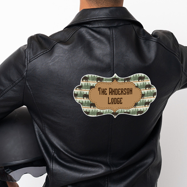 Cabin Custom Shape Iron On Patches - XXXL - APPROVAL