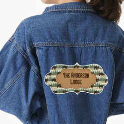 Cabin Twill Iron On Patch - Custom Shape - 3XL (Personalized)