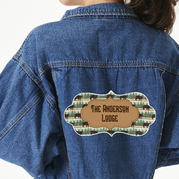 Custom Cabin Twill Iron On Patch - Custom Shape - 3XL (Personalized)
