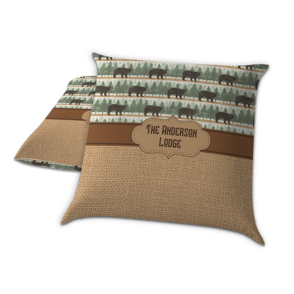 Cabin Decorative Pillow Case - TWO