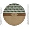Cabin 10" Glass Lunch / Dinner Plates - Single or Set (Personalized)