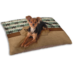 Cabin Dog Bed - Small w/ Name or Text