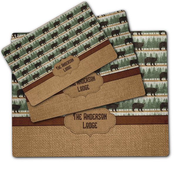 Cabin Dog Food Mat - MAIN (sm, med, lrg)