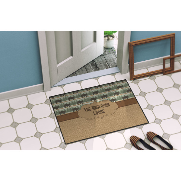 Cabin Door Mat Lifestyle