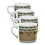 Cabin Double Shot Espresso Cups - Set of 4 (Personalized)