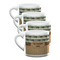 Cabin Double Shot Espresso Mugs - Set of 4 Front