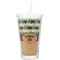 Cabin Double Wall Tumbler with Straw (Personalized)