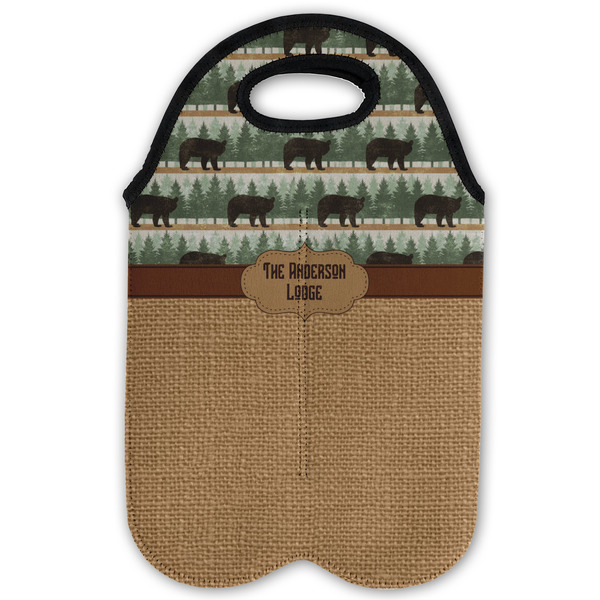 Cabin Double Wine Tote - Flat (new)