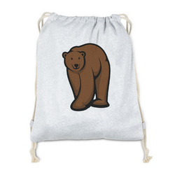 Cabin Drawstring Backpack - Sweatshirt Fleece - Double Sided (Personalized)