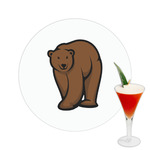 Cabin Printed Drink Topper -  2.5"