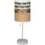 Cabin Lamp with Drum Shade (Personalized)