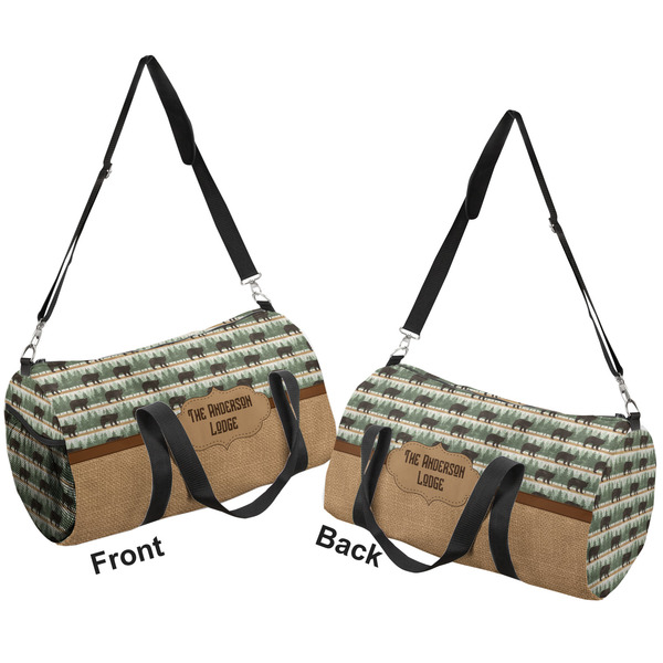 Cabin Duffle bag large front and back sides
