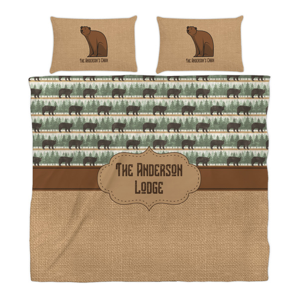 Cabin Duvet Cover Set - King - Alt Approval