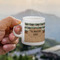 Cabin Espresso Cup - 3oz LIFESTYLE (new hand)