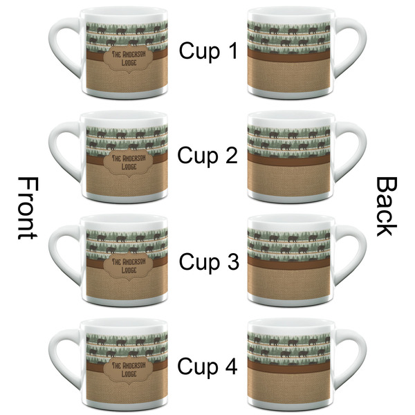 Cabin Espresso Cup - 6oz (Double Shot Set of 4) APPROVAL