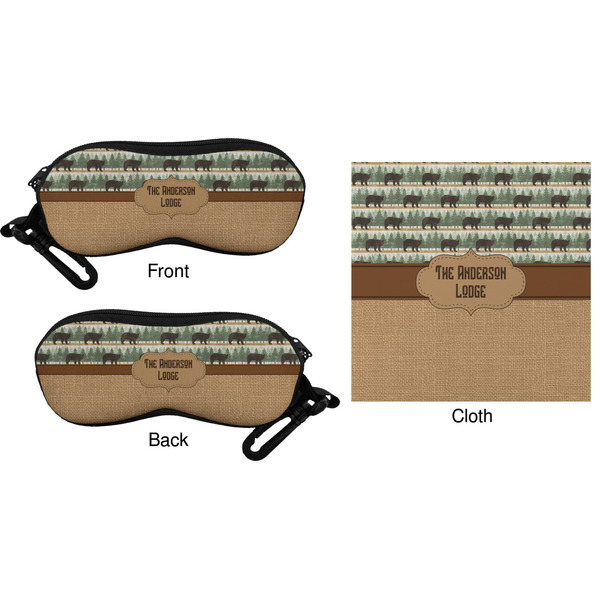 Cabin Eyeglass Case & Cloth (Approval)