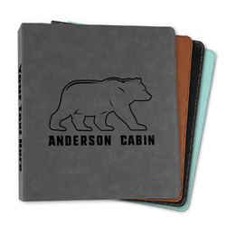 Cabin Leather Binder - 1" (Personalized)
