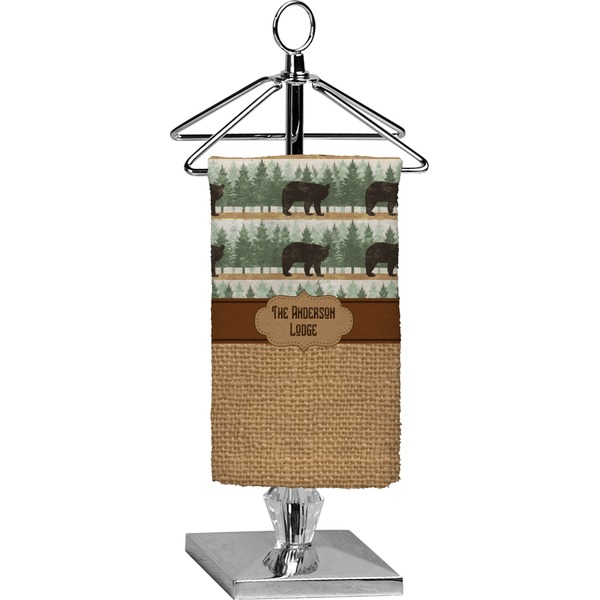 Custom Cabin Finger Tip Towel - Full Print (Personalized)