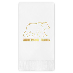Cabin Guest Napkins - Foil Stamped (Personalized)