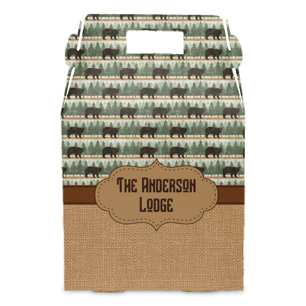 Cabin Gable Favor Box - Front