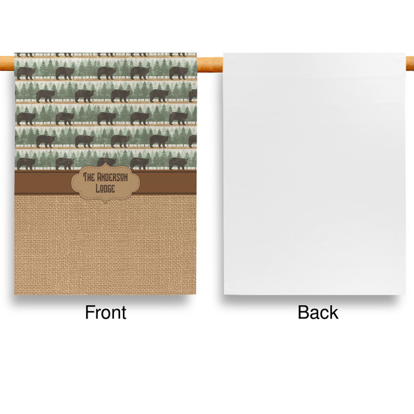 Cabin Garden Flags - Large - Single Sided - APPROVAL