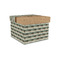 Cabin Gift Boxes with Lid - Canvas Wrapped - Small - Front/Main