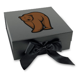 Cabin Gift Box with Magnetic Lid - Black