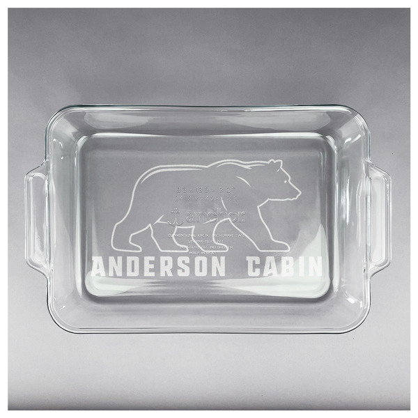 Cabin Glass Baking Dish - APPROVAL (13x9)