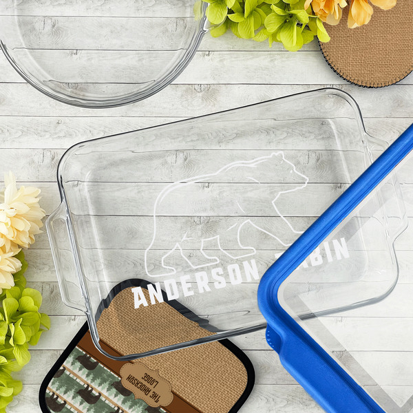 Cabin Glass Baking Dish - LIFESTYLE (13x9)