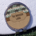 Cabin Golf Ball Marker - Hat Clip