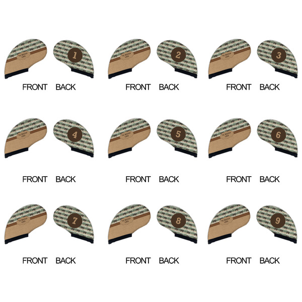 Cabin Golf Club Covers - APPROVAL (set of 9)