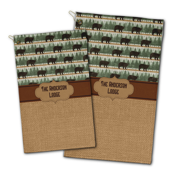 Cabin Golf Towel - PARENT (small and large)