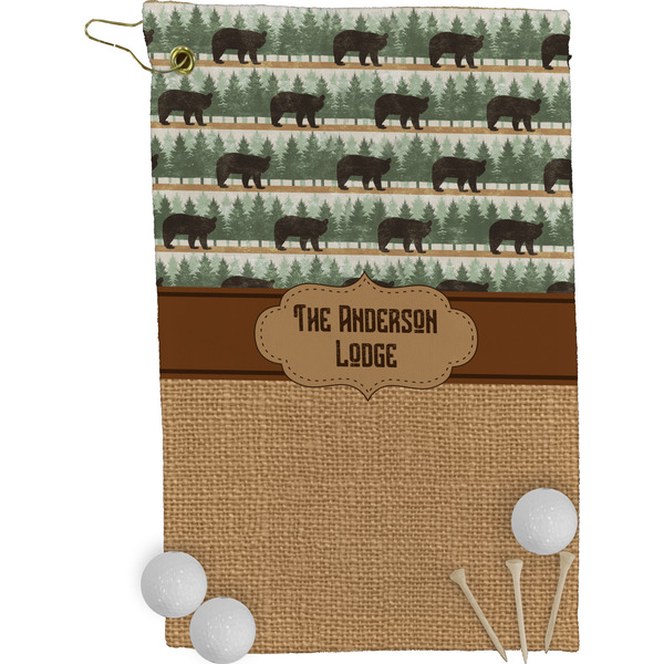 Cabin Golf Towel (Personalized)