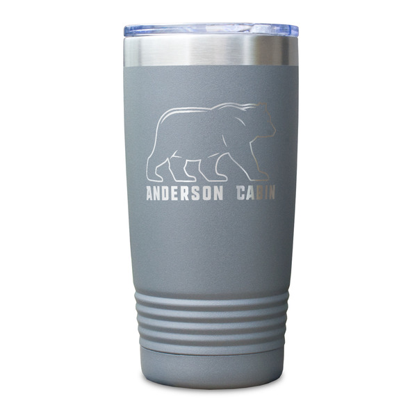 Cabin Gray Polar Camel Tumbler - 20oz - Single Sided - Approval